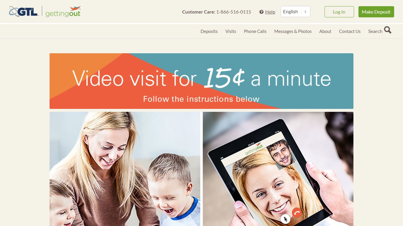 Video Visit at Buffalo County Jail - GettingOut